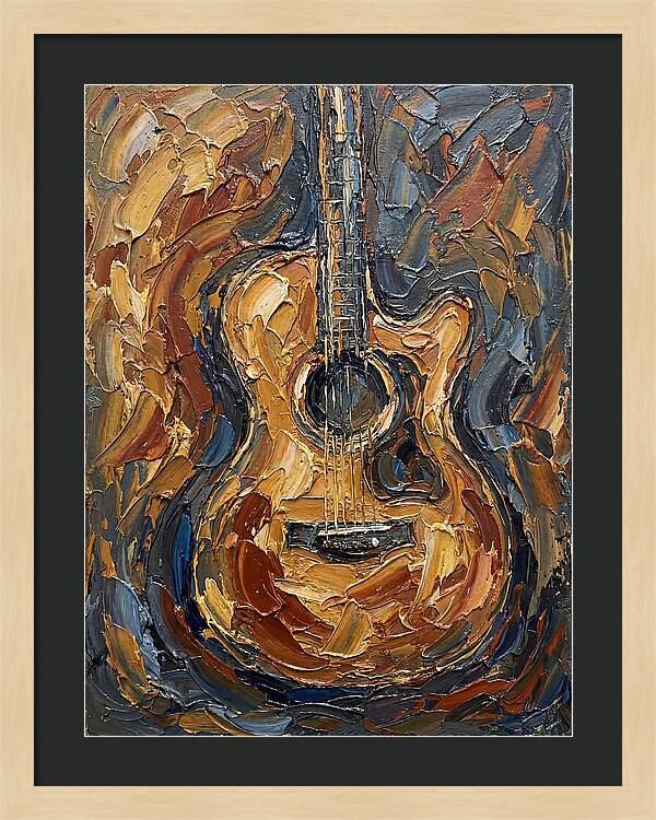Guitar In Abstract Harmony