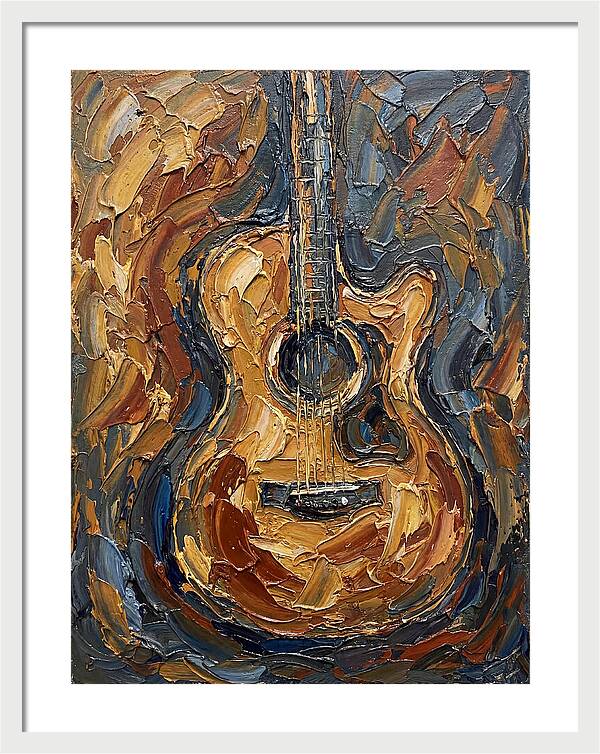 Guitar In Abstract Harmony