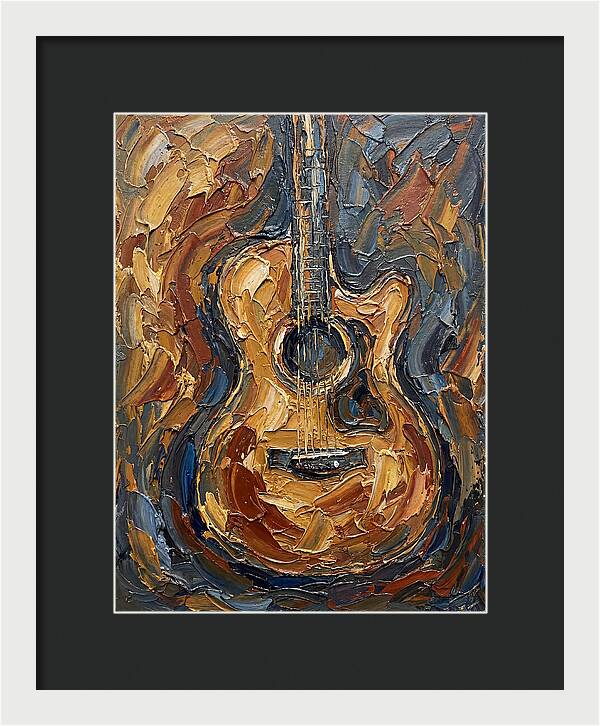 Guitar In Abstract Harmony