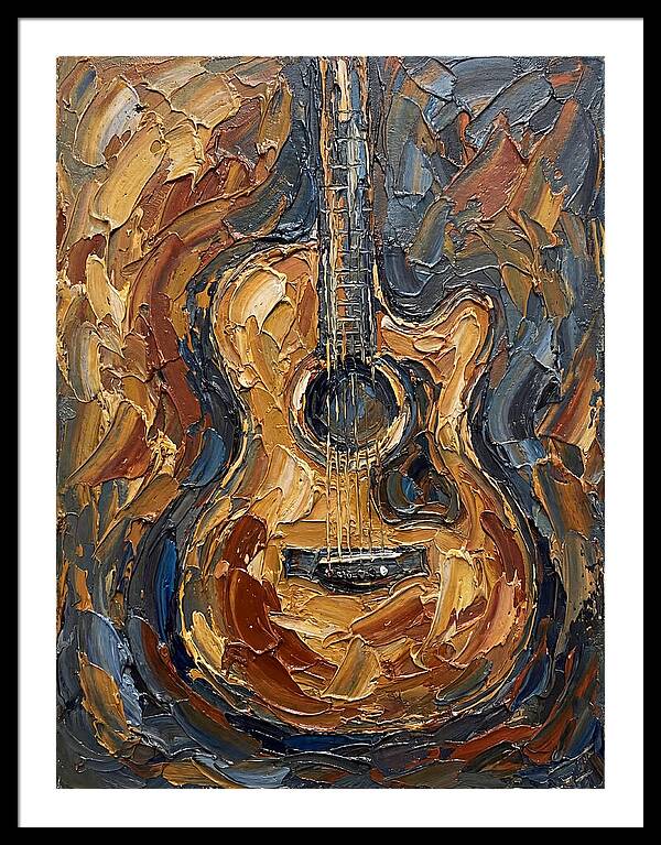 Guitar In Abstract Harmony