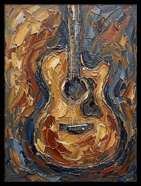 Guitar In Abstract Harmony