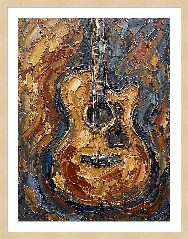 Guitar In Abstract Harmony
