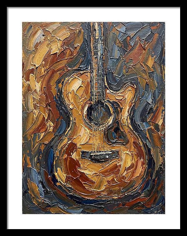 Guitar In Abstract Harmony