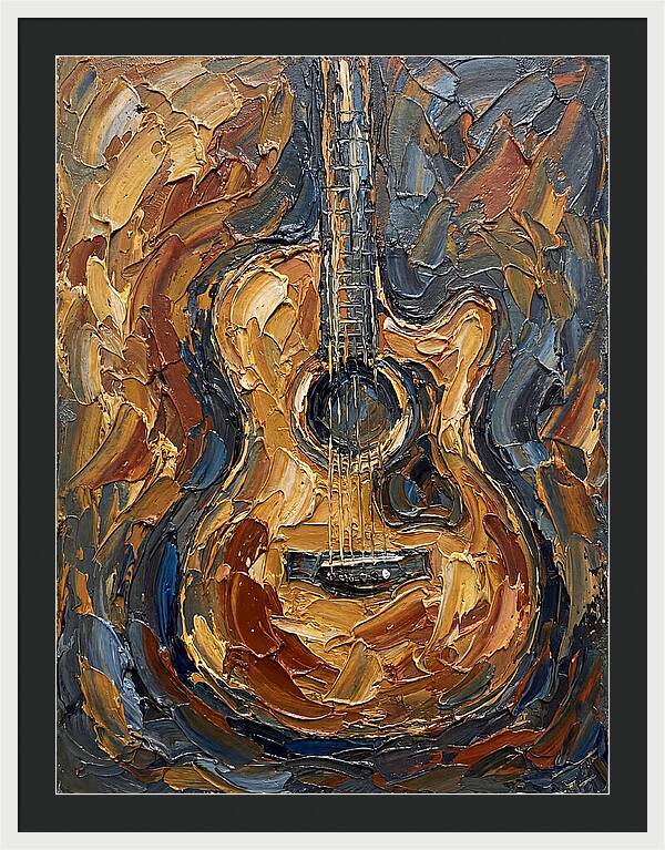 Guitar In Abstract Harmony