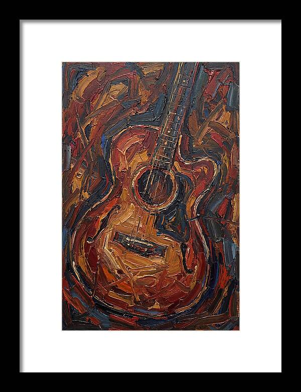 Guitar In Expressionist Style