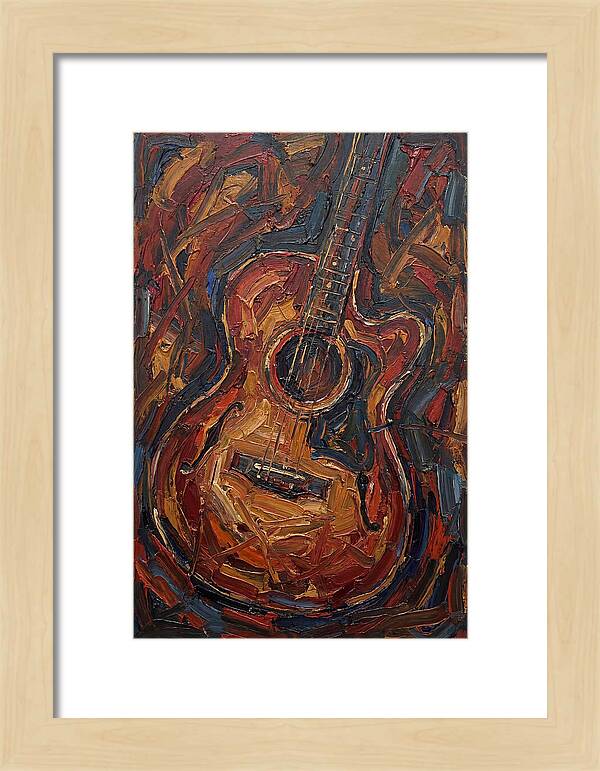 Guitar In Expressionist Style
