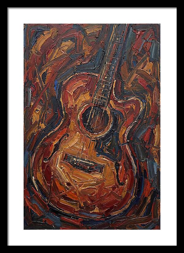 Guitar In Expressionist Style