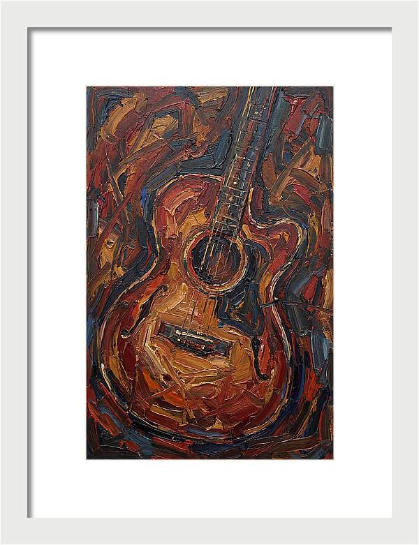 Guitar In Expressionist Style