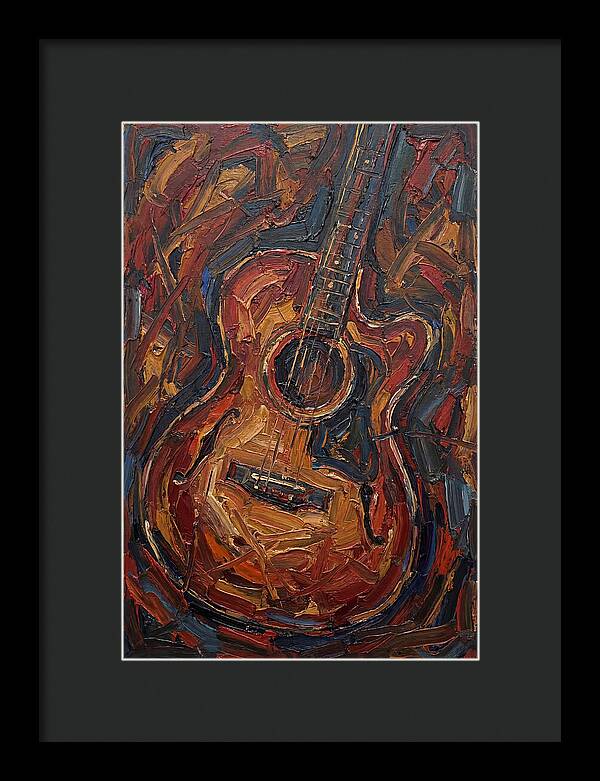 Guitar In Expressionist Style