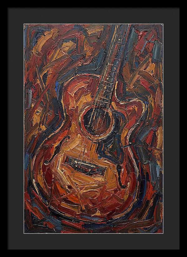 Guitar In Expressionist Style