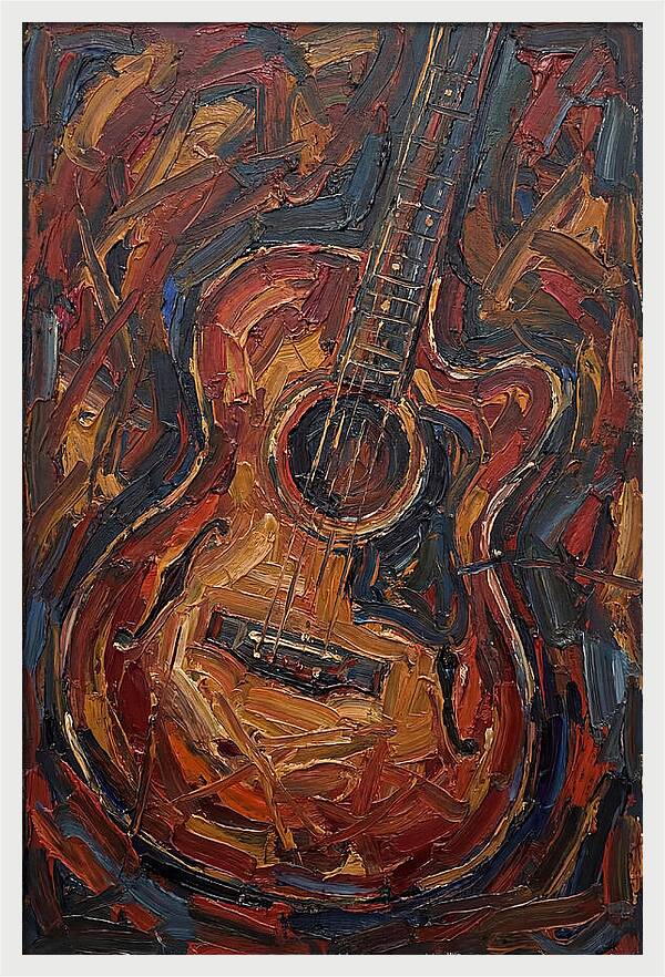 Guitar In Expressionist Style