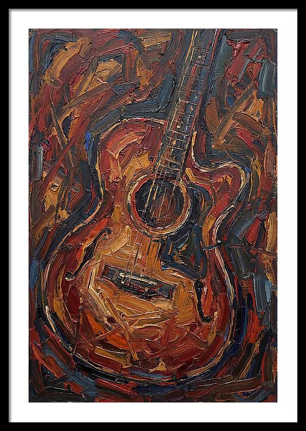 Guitar In Expressionist Style
