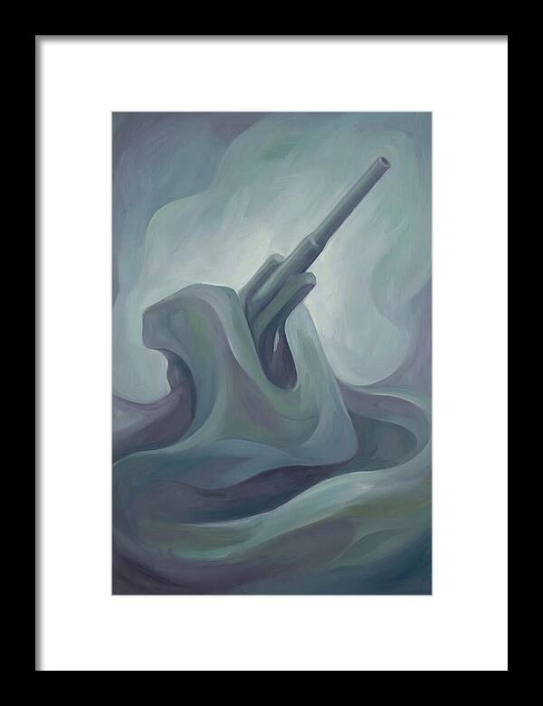 Gun Emplacement In Abstract Form