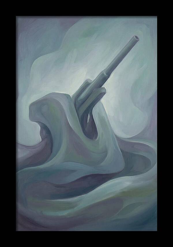 Gun Emplacement In Abstract Form