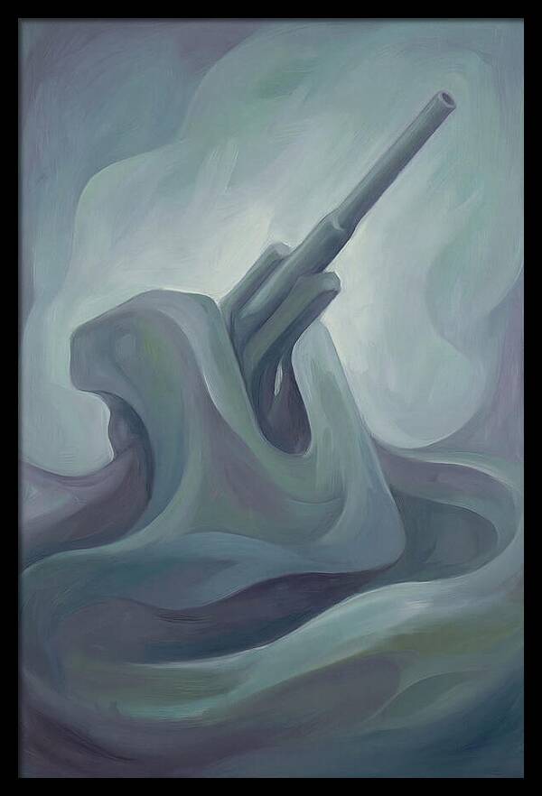 Gun Emplacement In Abstract Form