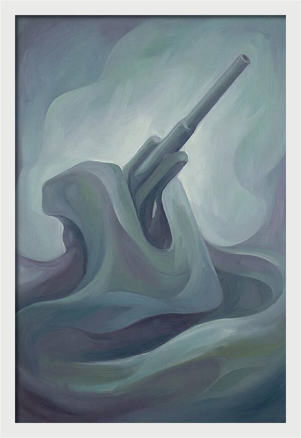 Gun Emplacement In Abstract Form