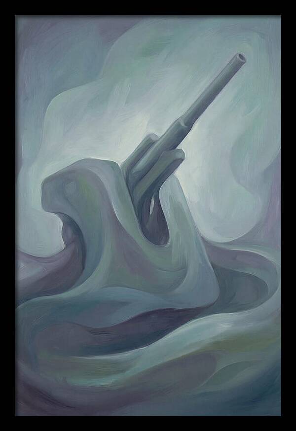 Gun Emplacement In Abstract Form