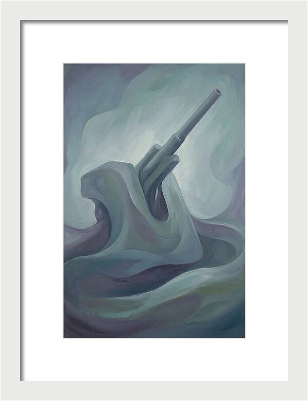 Gun Emplacement In Abstract Form