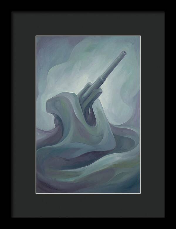 Gun Emplacement In Abstract Form