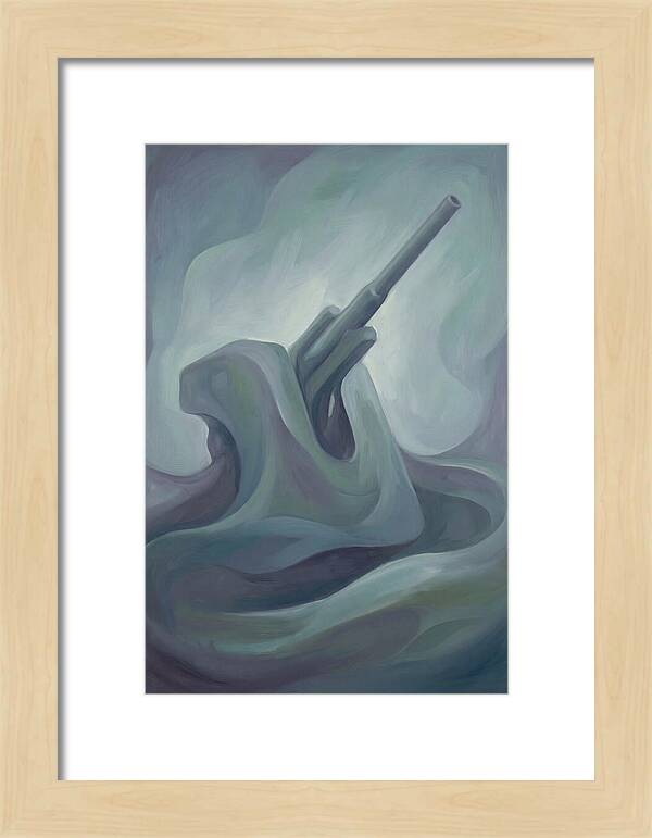 Gun Emplacement In Abstract Form