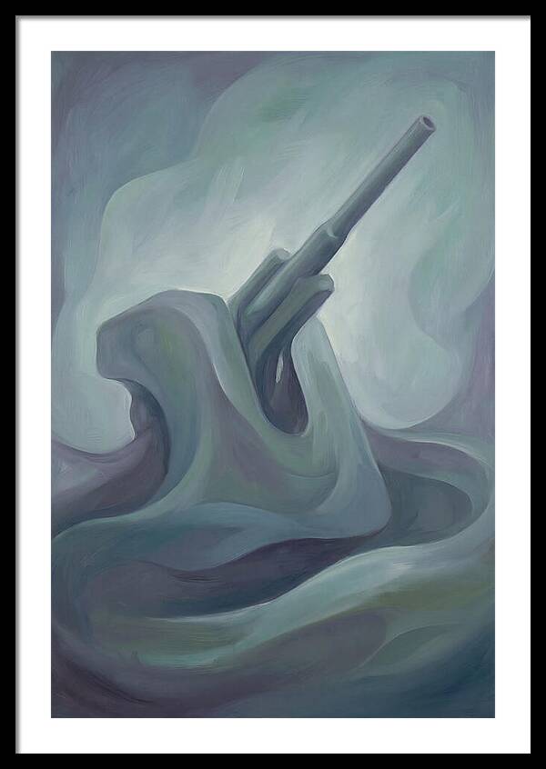 Gun Emplacement In Abstract Form