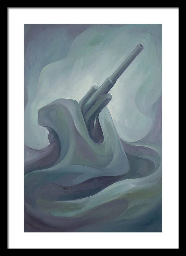 Gun Emplacement In Abstract Form