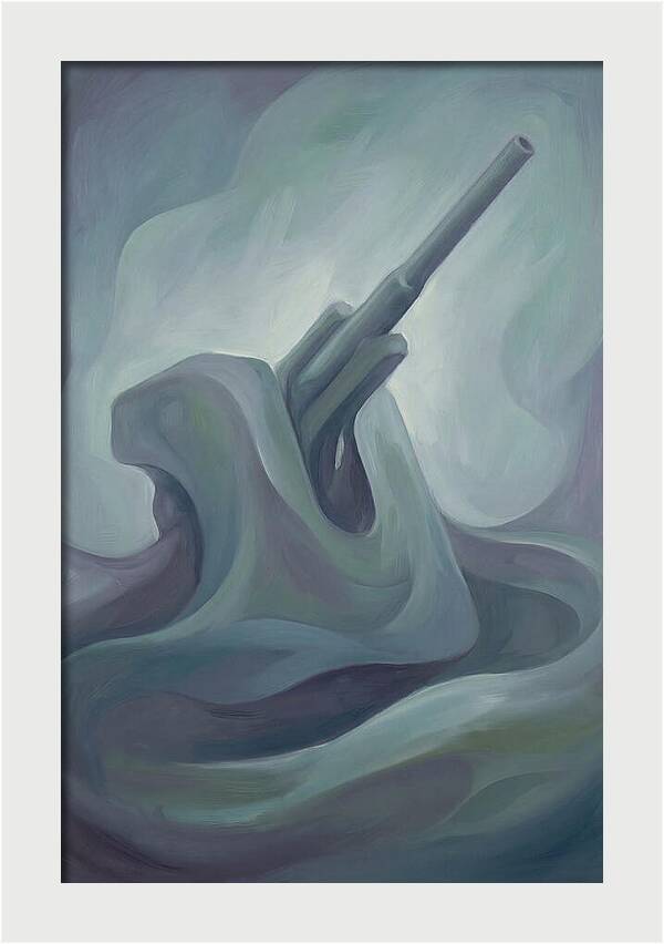 Gun Emplacement In Abstract Form