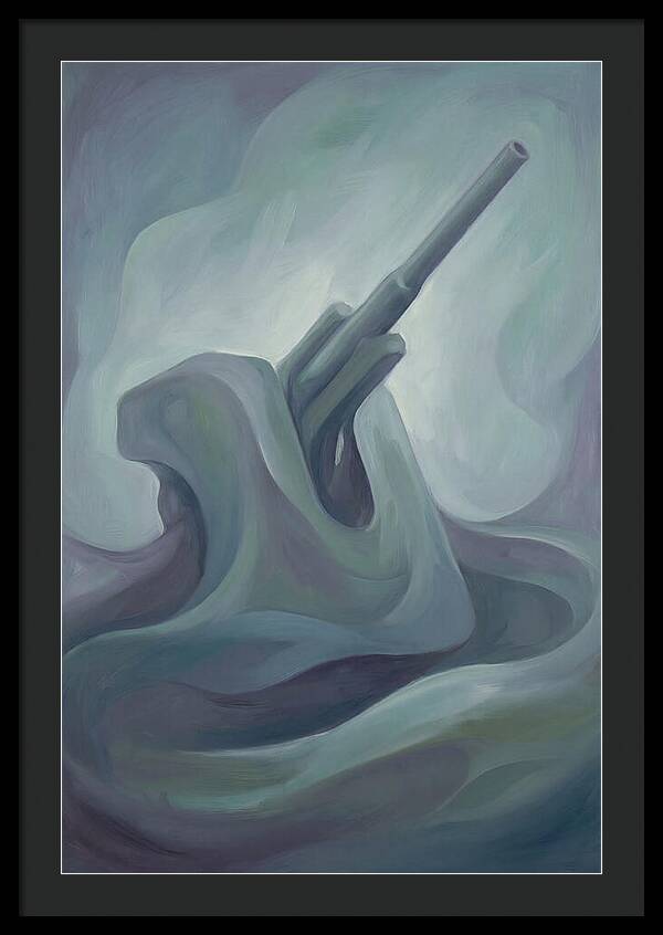 Gun Emplacement In Abstract Form
