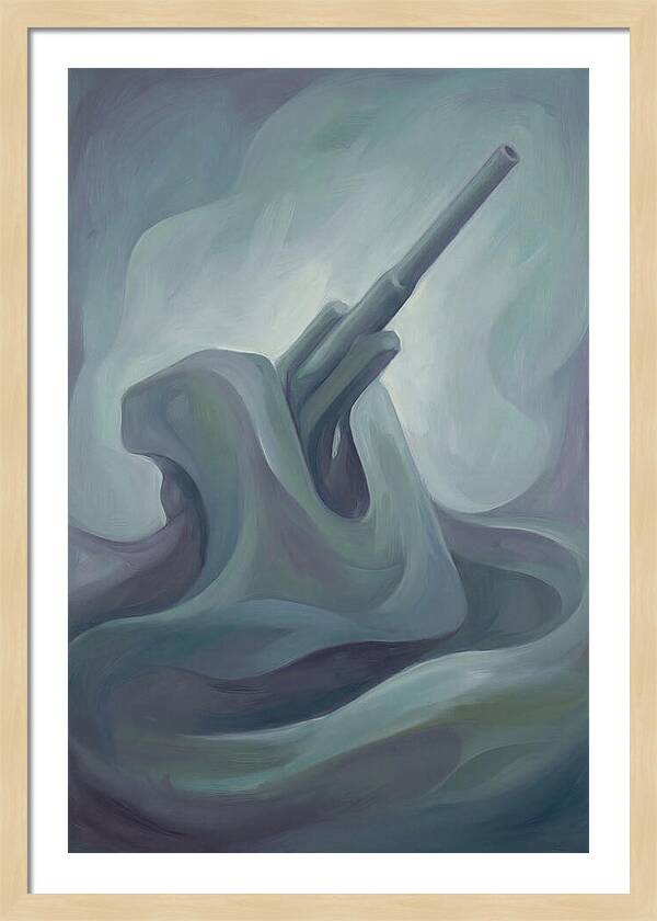 Gun Emplacement In Abstract Form