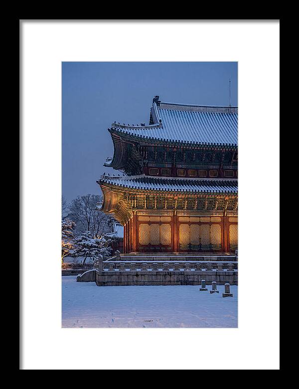 Gyeongbokgung Palace At Dawn