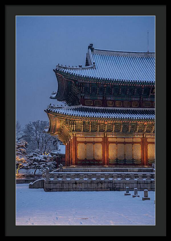 Gyeongbokgung Palace At Dawn