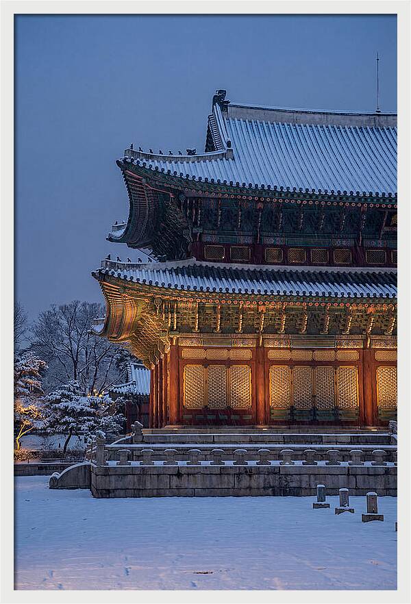 Gyeongbokgung Palace At Dawn
