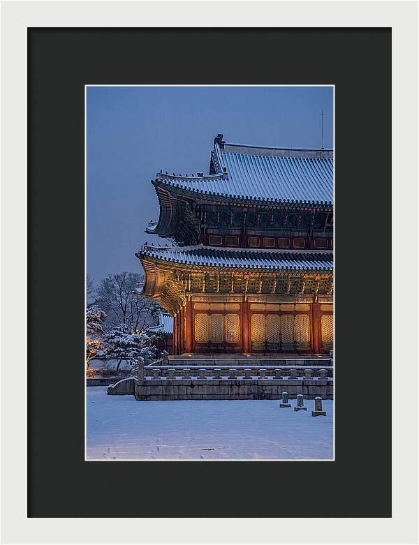 Gyeongbokgung Palace At Dawn
