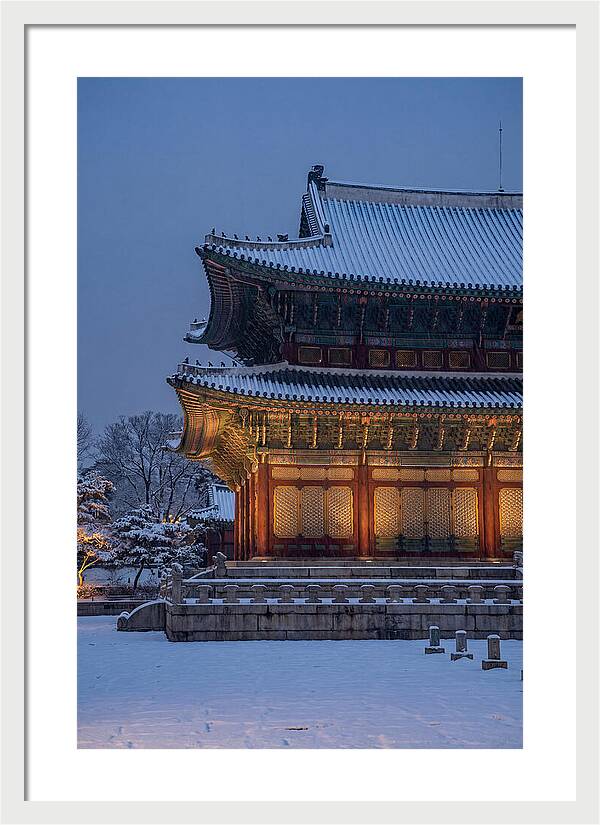 Gyeongbokgung Palace At Dawn