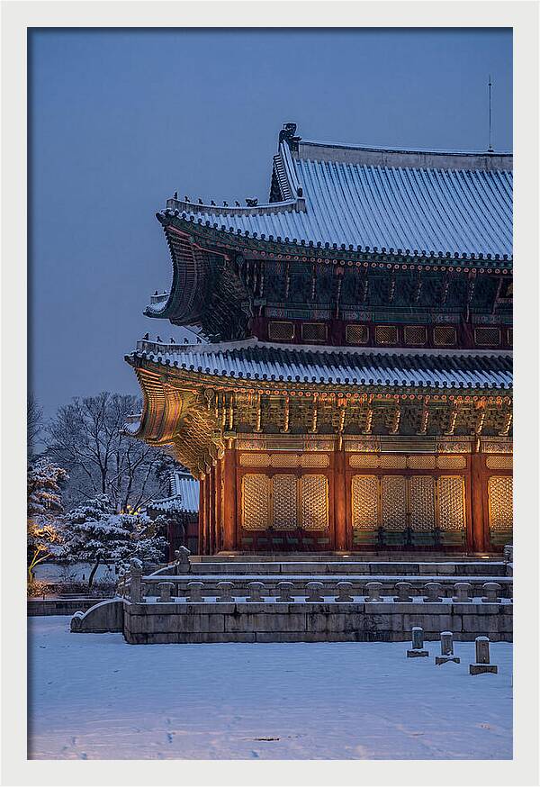 Gyeongbokgung Palace At Dawn
