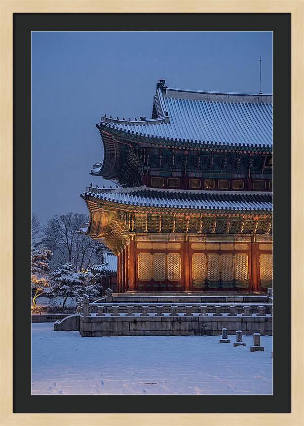 Gyeongbokgung Palace At Dawn
