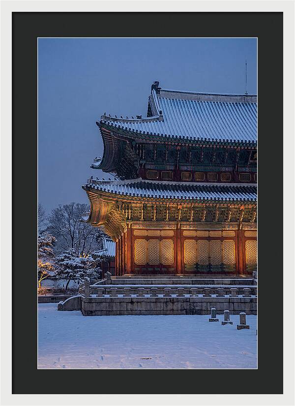 Gyeongbokgung Palace At Dawn