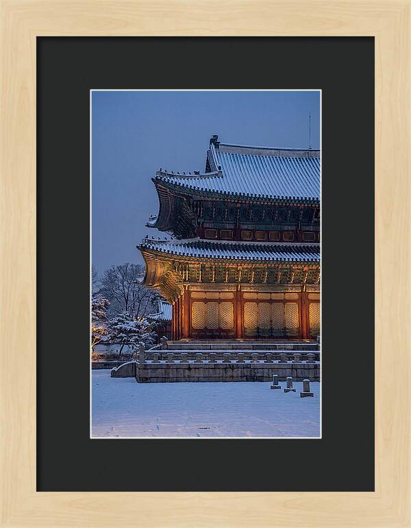 Gyeongbokgung Palace At Dawn