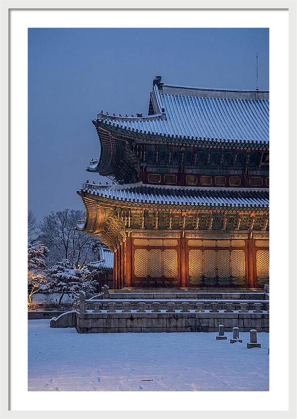 Gyeongbokgung Palace At Dawn