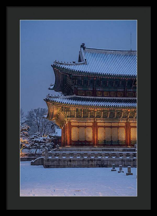 Gyeongbokgung Palace At Dawn