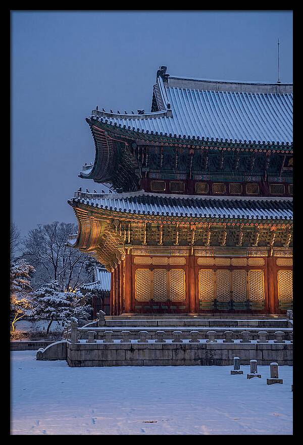 Gyeongbokgung Palace At Dawn