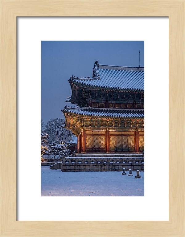 Gyeongbokgung Palace At Dawn