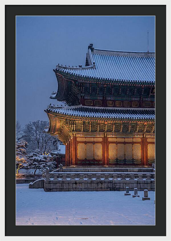 Gyeongbokgung Palace At Dawn
