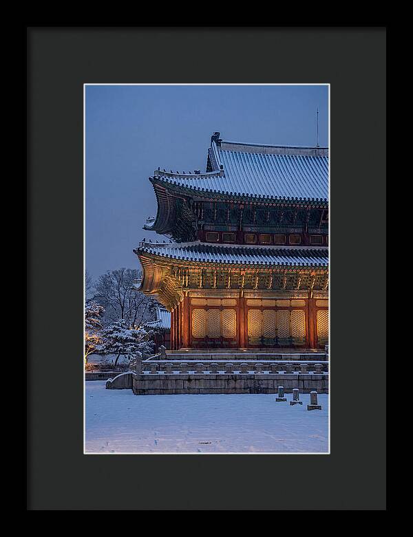 Gyeongbokgung Palace At Dawn