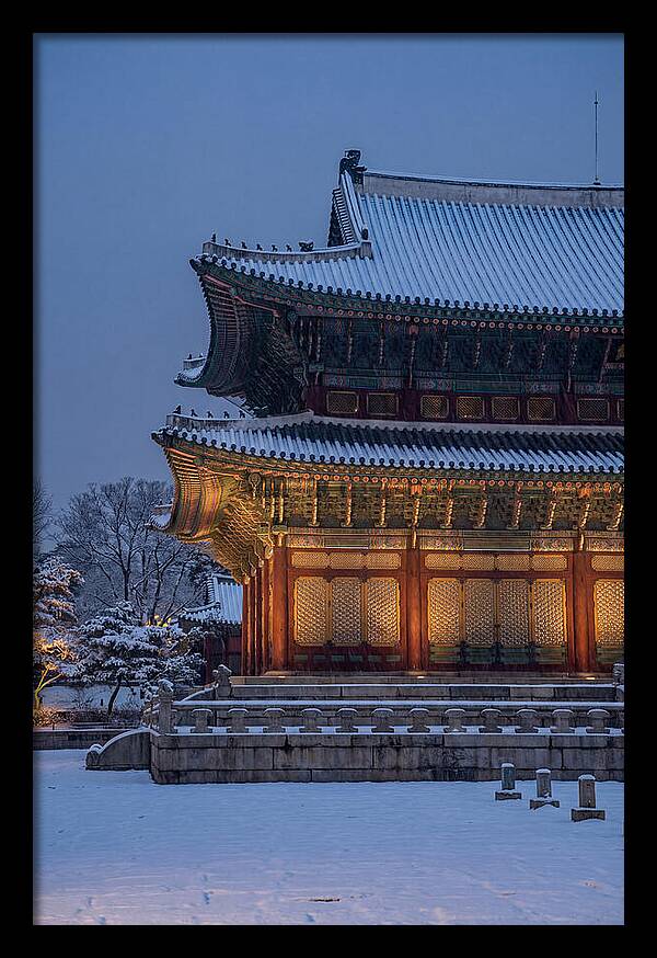 Gyeongbokgung Palace At Dawn