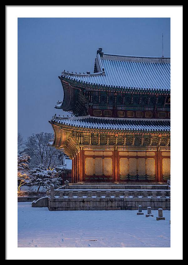 Gyeongbokgung Palace At Dawn