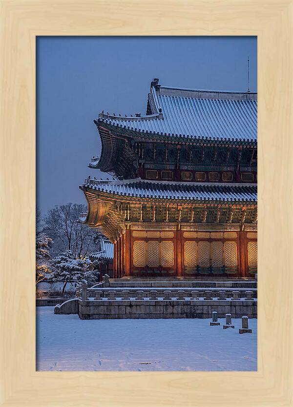 Gyeongbokgung Palace At Dawn
