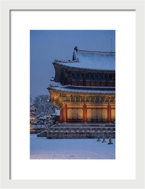 Gyeongbokgung Palace At Dawn