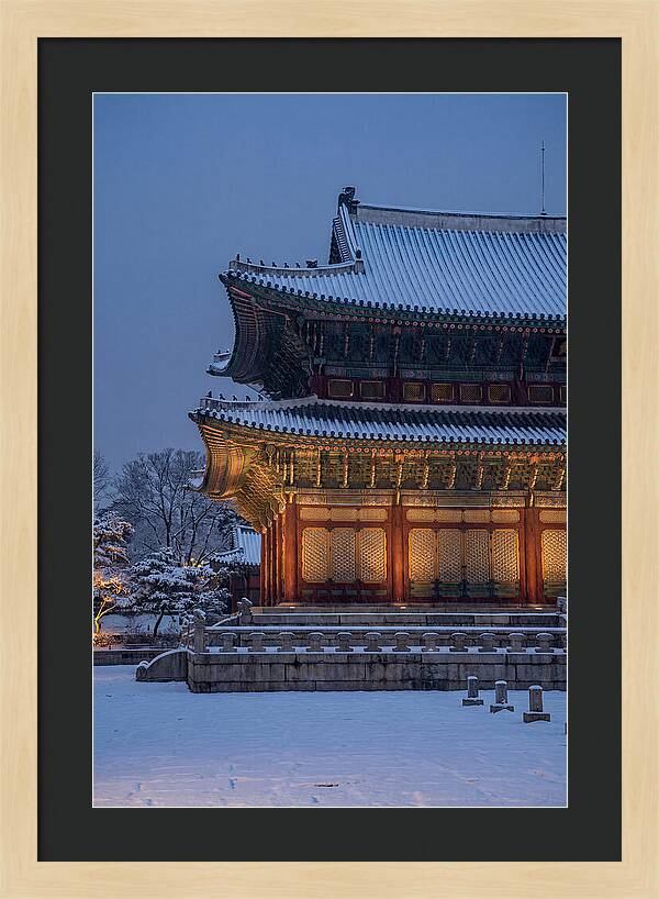 Gyeongbokgung Palace At Dawn