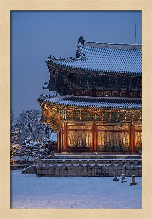 Gyeongbokgung Palace At Dawn
